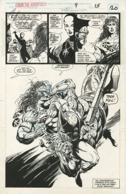 Rafael Kayanan | Conan the Adventurer Issue 9 Page 15 | Albert Moy