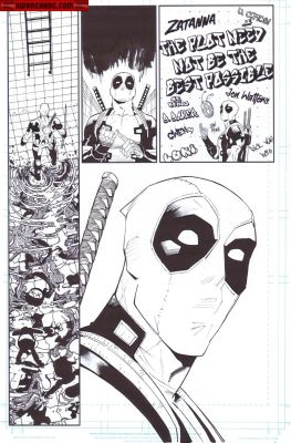 Dan Mora | Batman Deadpool Issue 01 Page 20 | Kwan Chang