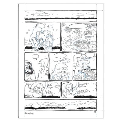 Martin Robic | Une Fête Sans Fin - Page originale 162 | Achetez de l’Art