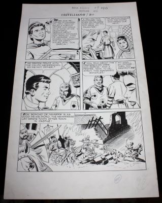 Dick Giordano | The Castilian P.10 - Dell Comics - 1963 | Anthony’s Comic Book Art
