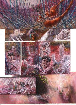 Civiello Emmanuel | Planche originale 6 de Rayons pour Sidar Tome 2 - Lionel | Galerie Napoléon
