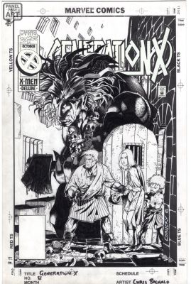 Chris Bachalo | Generation X 8 Cover | Panel Page Art