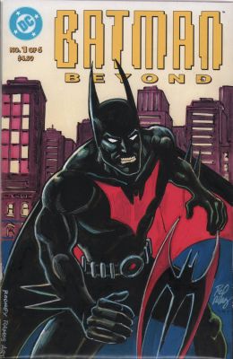 Rodney Ramos | Batman Beyond #1 Oa Sketch Cover - Signed | Anthony’s Comic Book Art