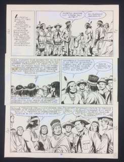 Letteri, Guglielmo - original plate for Tex no. 161 (p. 33) - 1974 | Catawiki