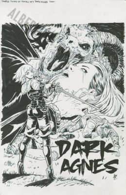 Andy Belanger | Savage Sword of Conan Issue 4 Page Pin Up | Albert Moy