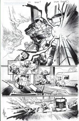 Jason Howard | Transformers (2023 Image) Issue 33 Page 07 | Splash Page