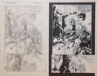 Lot 282 - Marcelo Ferreira. Original Comic Art (2) Pages