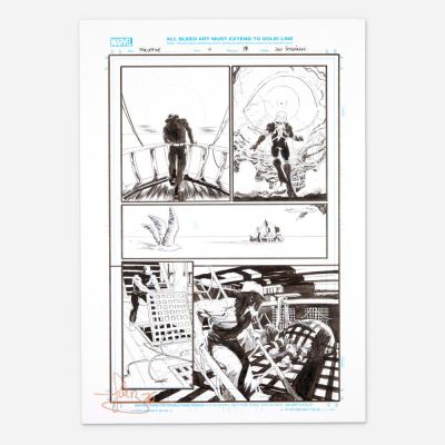 Lot 365 - Javi Fernandez, Wolverine #4 Story Page 18 Original Art (Marvel Comics, 2022) | Landry Pop Auctions