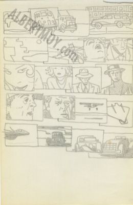 Alex Toth | Batman Story Layout Page 256 | Albert Moy