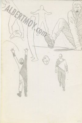 Alex Toth | Sketches Page 279 | Albert Moy