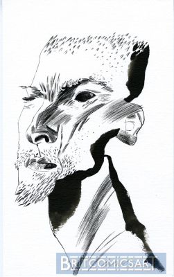 Dave McKean | Luna Birdman Head By Dave McKean | BritComicsArt