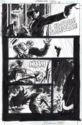 Sean Phillips | Batman Gotham Noir (2001) Issue 01 Page 36 | Splash Page