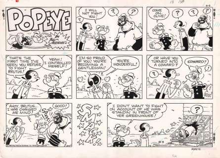 Popeye (1980) Bud Sagendorf | Comic Mint