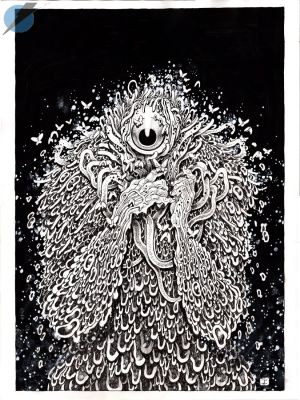 Ian Bertram | Precious Metal Issue 5 Page Cover | Felix Comic Art