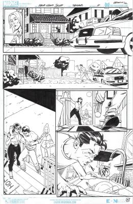 Matt Gaudio | Marvel Knight’s Spider-Man Page 10 | Splash Page