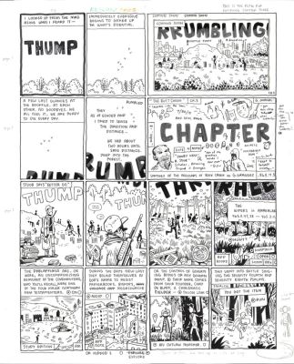 Kevin Huizenga | Rumbling Chapter 3 | Athenaeum Comic Art
