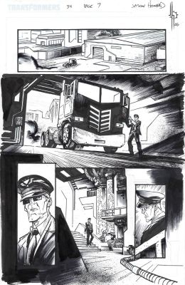 Jason Howard | Transformers (2023 Image) Issue 34 Page 07 | Splash Page