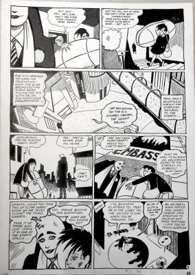 Jaime Hernandez | Hernandez, Beto - Love And Rockets #2 Pg 3, First Appearance Errata Stigmata 1983 | Cool Lines Art