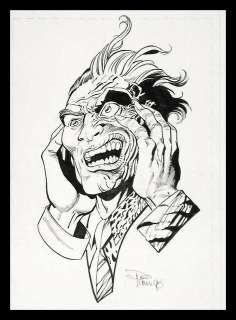 Paris Cullins, Joe Rubenstein | Batman Forever / Two-Face Style Guide | ComicArtFans Classifieds
