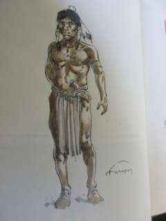 Hermann - Dessin original sur l’album ’Les Sherrifs’ - C - EO (1980) | Catawiki