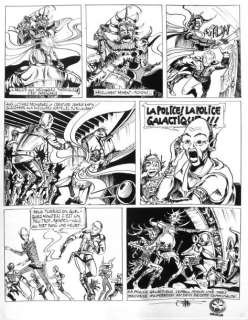 Druillet. Philippe. (Né En 1944) | DRUILLET. Philippe. Â«Lone Sloane. Le Mystère des AbîmesÂ». Encre de Chi | Tessier Sarrou