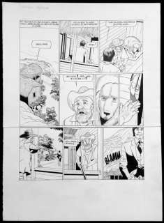 Renaud - Planche originale (p.16) - Jessica Blandy - Le dossier | Catawiki