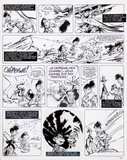 Conrad - Bob Marone, planche n°41 Ã  l‘encre de Chine de l…