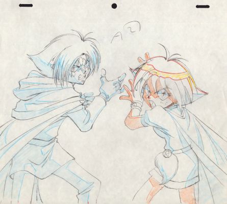 Slayers - Amelia Wil Tesla Saillune [Ameria Wiru Tesura Seirūn] アメリア＝ウィル＝テスラ＝セイルーン e Zelgadis Graywords [Zerugadisu Gureiwāzu] ゼルガディス＝グレイワーズ | Krazy Art Gallery