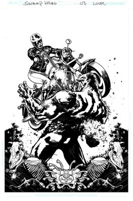 Yanick Paquette (Digital) | Swamp Thing #03 Cover Issue 03 Page Cover | Comic Art House