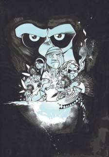 Keramidas | Luuna, dessin original très grand format Ã  l’encre de… | Septimus