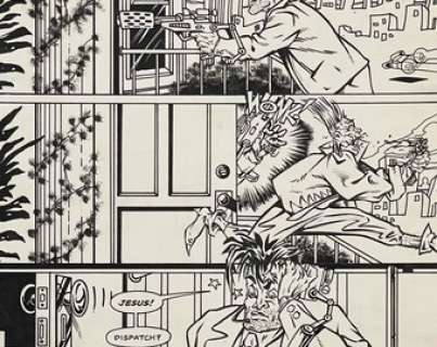 Pander Brothers | Grendel: Devil’s Legacy #1 / Pg. 12 - Original Page by the Pander Brothers | Pander Brothers