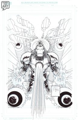 Whilce Portacio | Iron Man 5 Cover | Panel Page Art