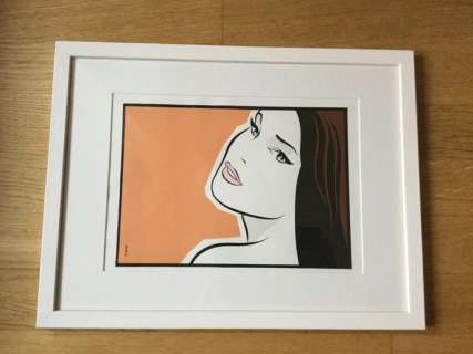 Walter Minus - Peinture originale - Le Regarde - (2017) | Catawiki