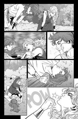 Daniel Sampere | Wonder Woman #31 Page 06 | Black Diamond