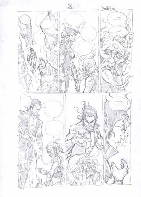 Paul Davidson – Namor – Last King of Atlantis- 2p3 – 2025 – Pencils | Berserker Art