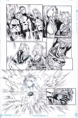 Humberto Ramos, Victor Olazaba | Fantastic Four #15 P.13 - Interdimensional Travelling - 2026 | Anthony’s Comic Book Art
