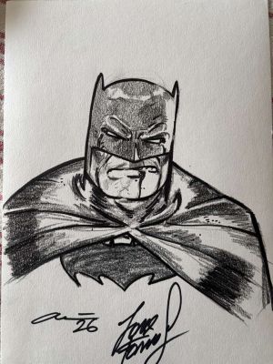 Daniel Acuña, Jorge Fornés | Batman Sektch by Jorge Fornés + Daniel Acuña | Black Diamond