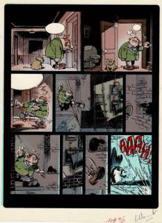 Luc Warnant - lot 566 - Soda, Un ange trépasse, bleu de coloriage avec son film…