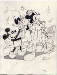 Mickey helps Minnie to climb the horse - (2015) | Catawiki