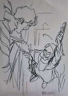 Dylan Dog - Cover sketch unpublished - Page séparée - EO - (2016) | Catawiki