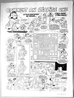 Jeux - Planche Originale... | Jeux - Planche originale du jeu " Comment on réalise... | Farrando