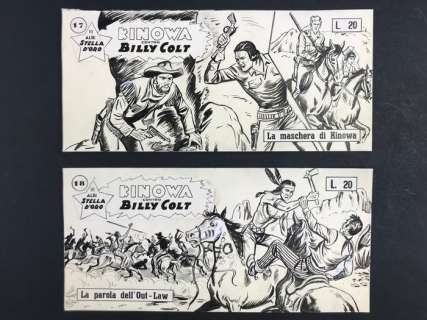 Kinowa III s. nn. 17-18 - V. Coliva - 2x original cover - (1959) | Catawiki