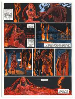Miralles | ANA MIRALLES DJINN Pipiktu (T.7), Dargaud 2007 Planche... | Daniel Maghen Enchères