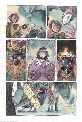 Morgan Beem | Author Immortal # 4 Page 07 | The Artist Bullpen