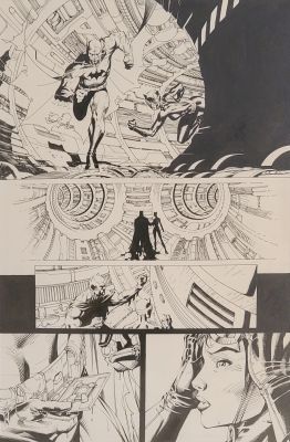 Jim Lee, Scott Williams | Batman V1 #612 (2003) Hush Story Page 6 - Jim Lee & Scott Williams | ComicArtFans Classifieds