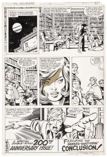 Original GEORGE PEREZ Art * AVENGERS #199 * 1980 | PBA Galleries