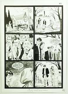 Dylan Dog - Luigi Piccatto - original page - Page volante - EO 