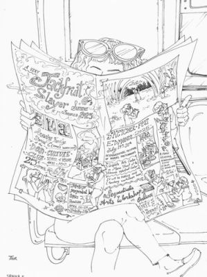 Sanika Phawde | Self Promotional Poster Illustration | Athenaeum Comic Art
