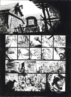 Meyer | Undertaker tome 1 planche 13 | Galerie OPA