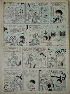 Kari Lente - Originele pagina - De zaak markant (p.20) - Page volante - (1963) | Catawiki